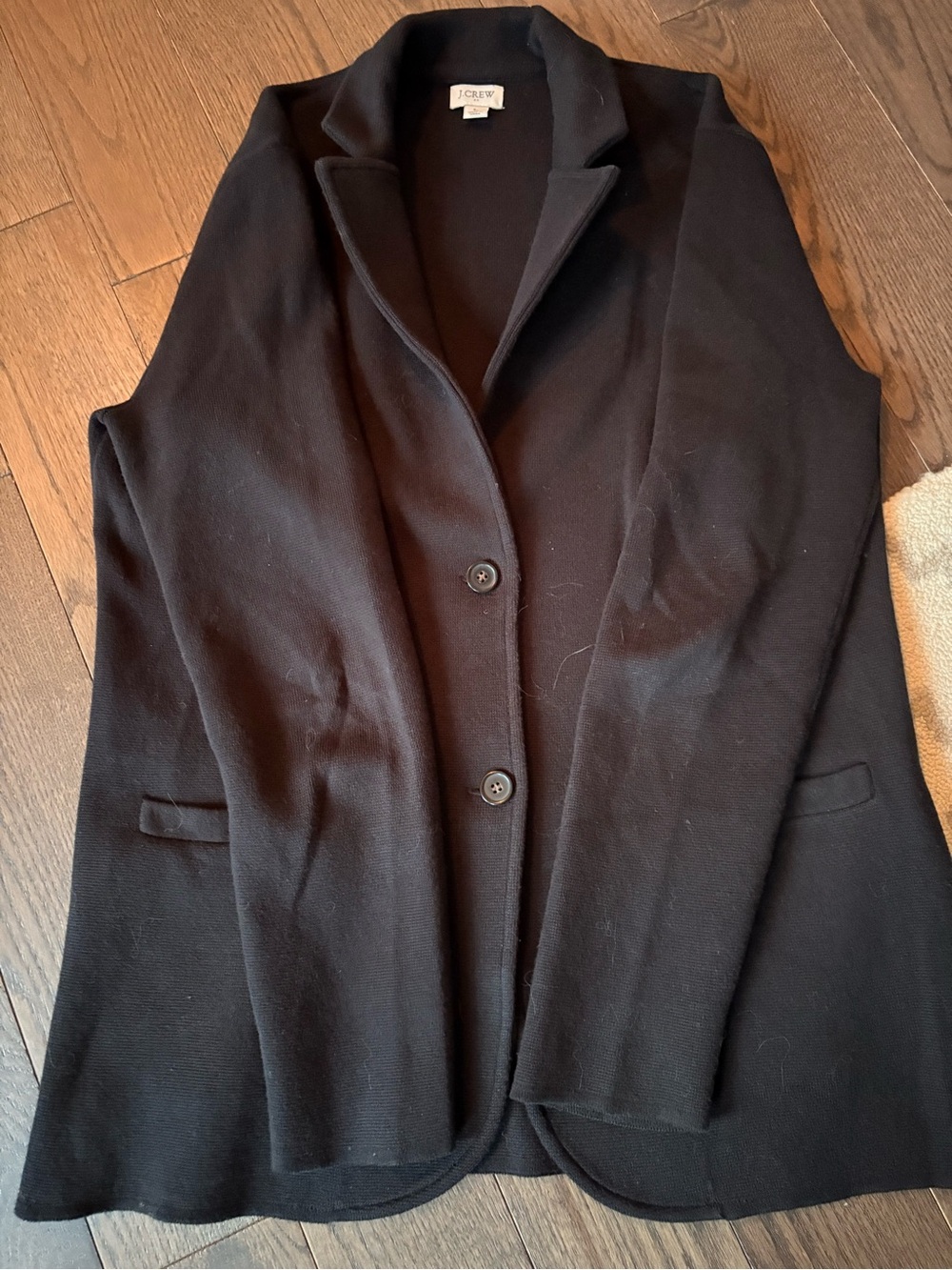 J. Crew Black Two-Button Women's Blazer